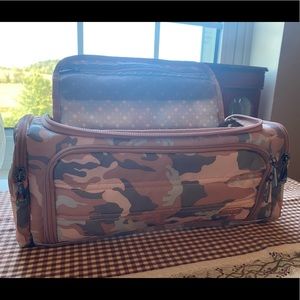 Pink Camo Travel Bag